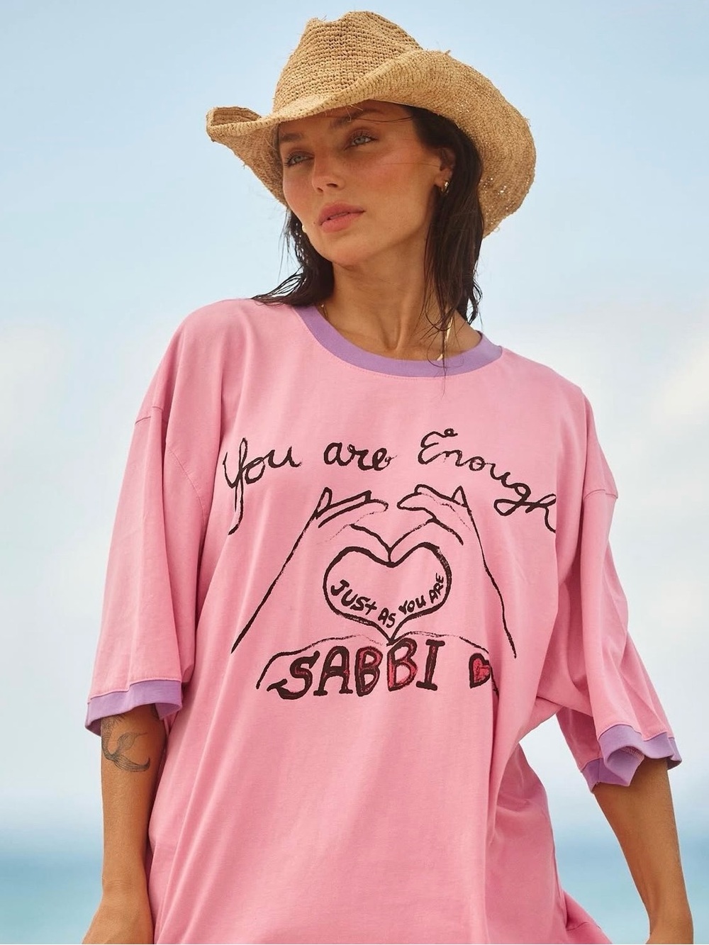 Sabbi You are enough...just as you are 🫶🏻 Tee